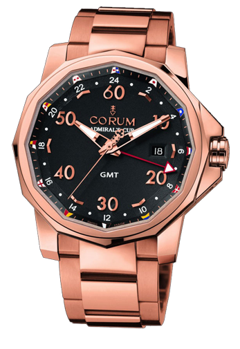 Corum Admiral`s Cup Challenger GMT 44 replica watch 383.330.55/V700 AN12